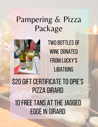 Pampering & Pizza Package